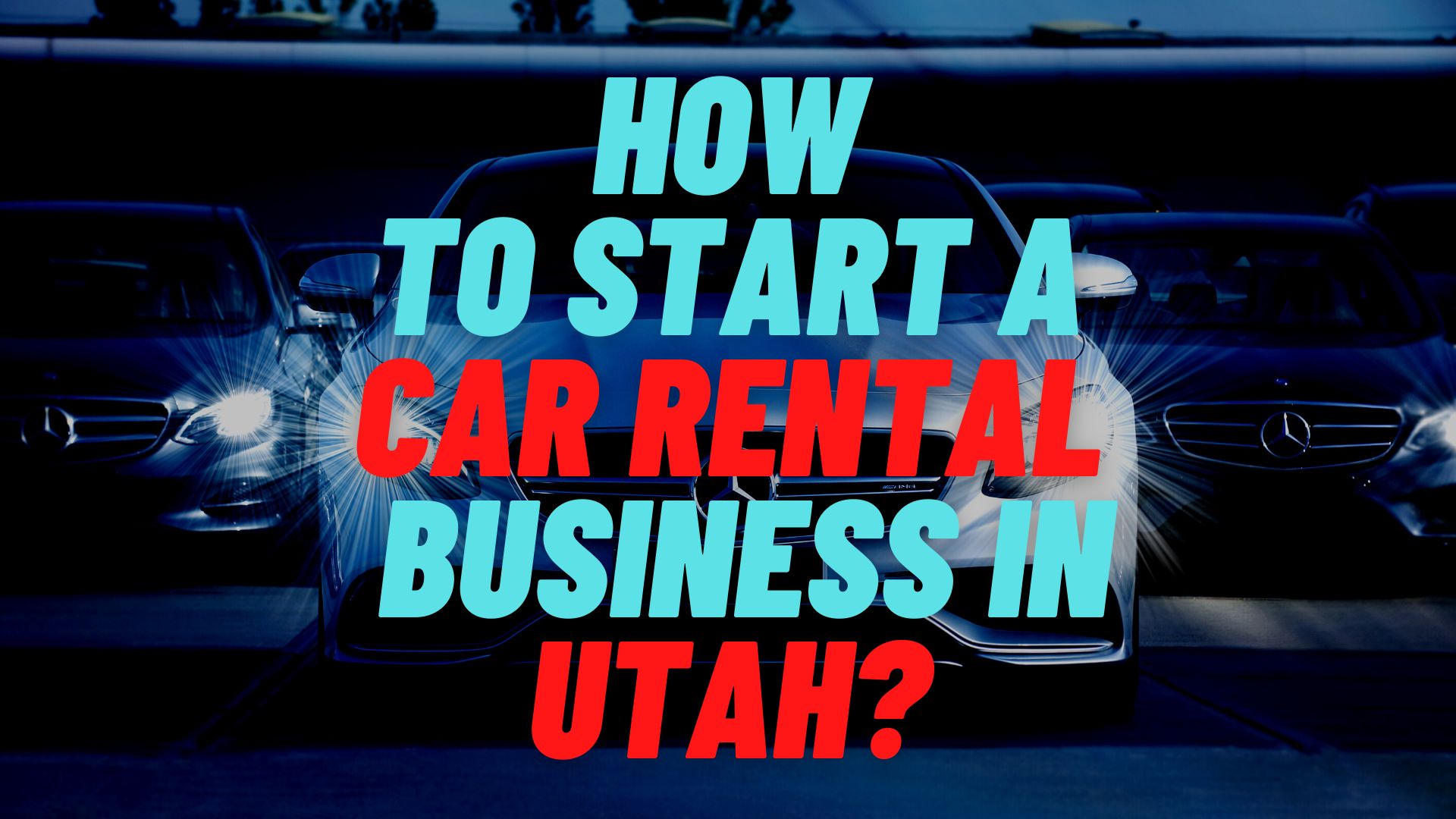 start a car rental business in Utah