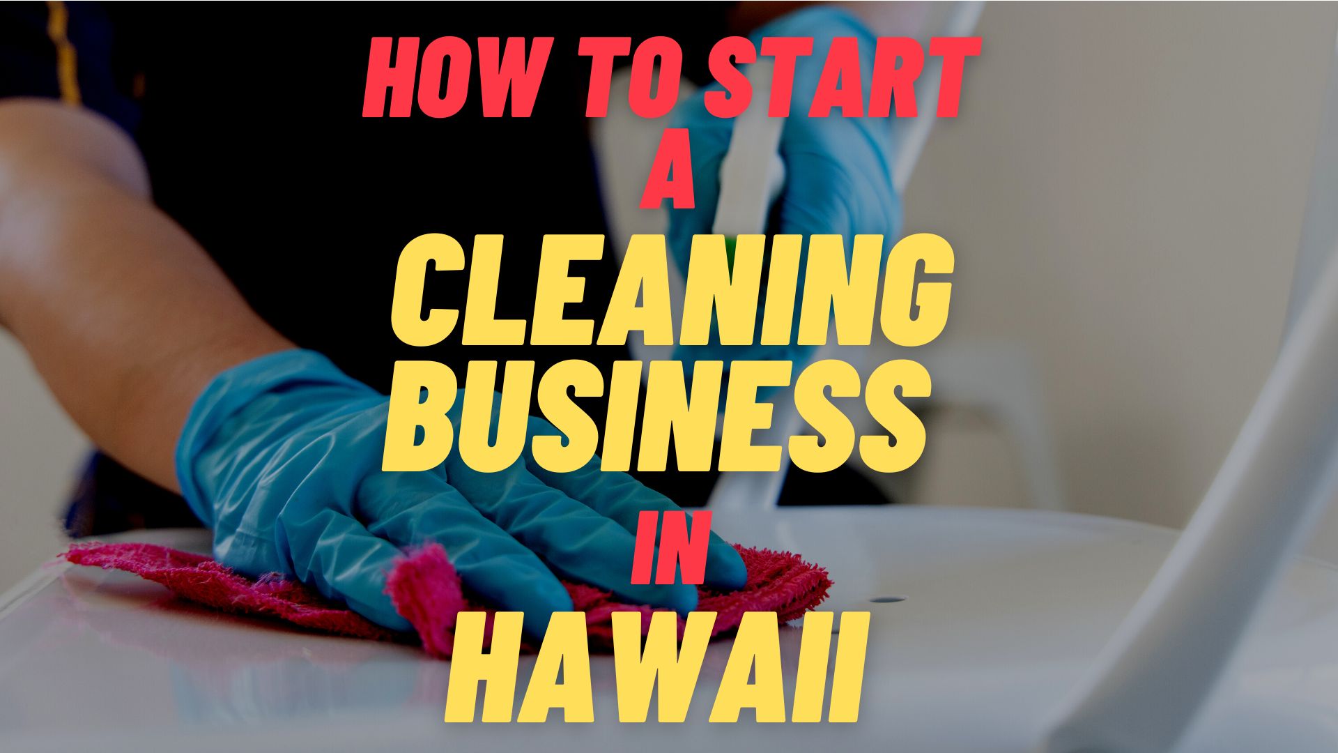 start a cleaning business in Hawaii