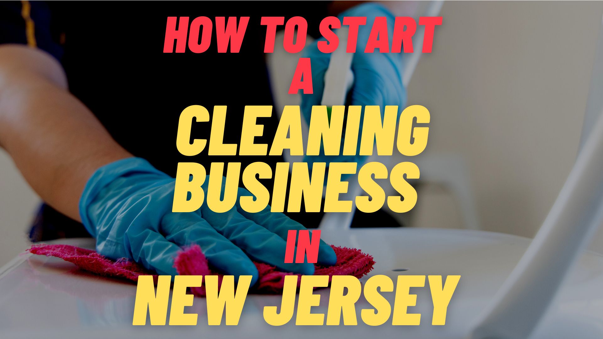 start a cleaning business in New Jersey