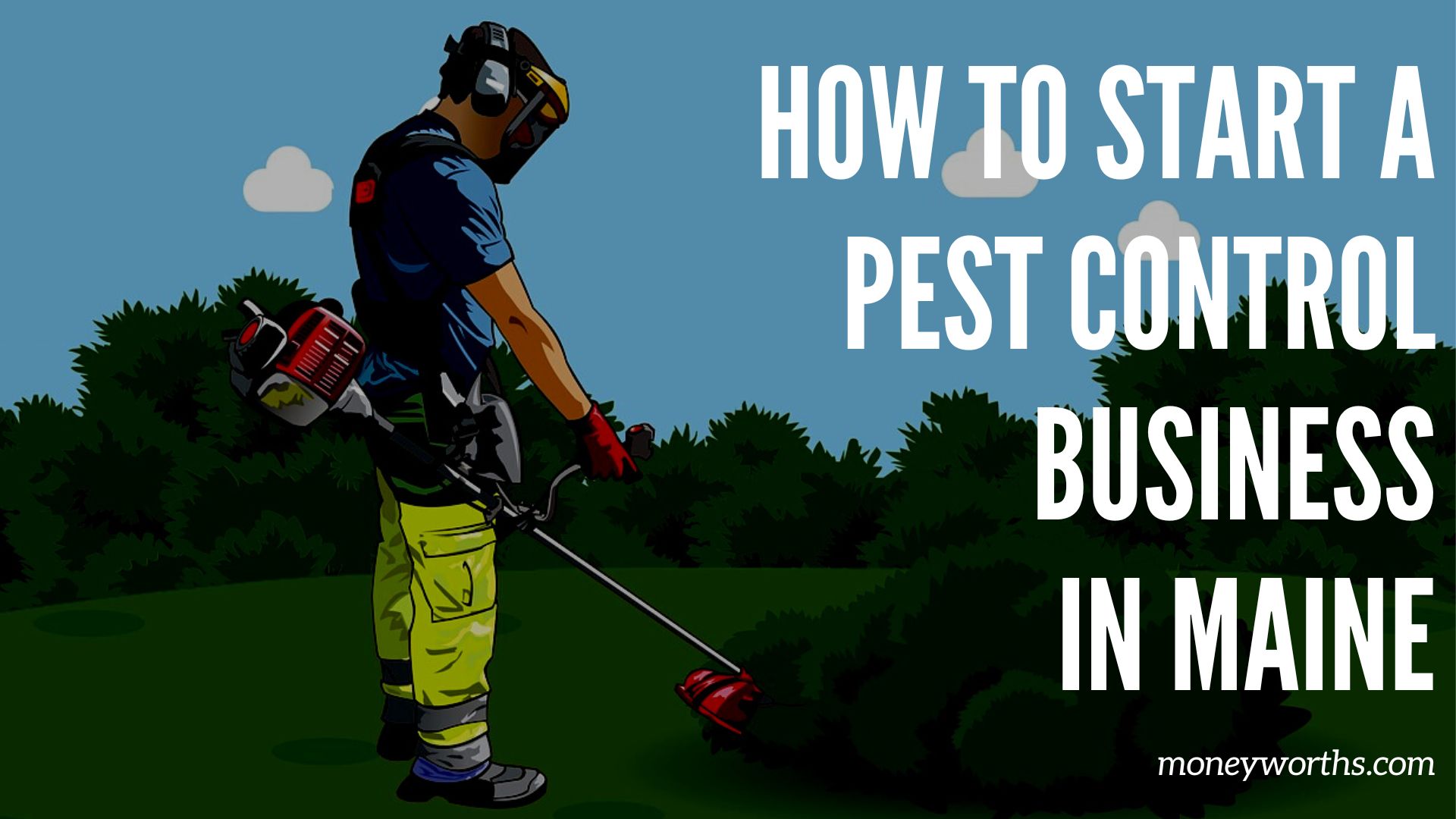 How to start a pest control business in Maine?