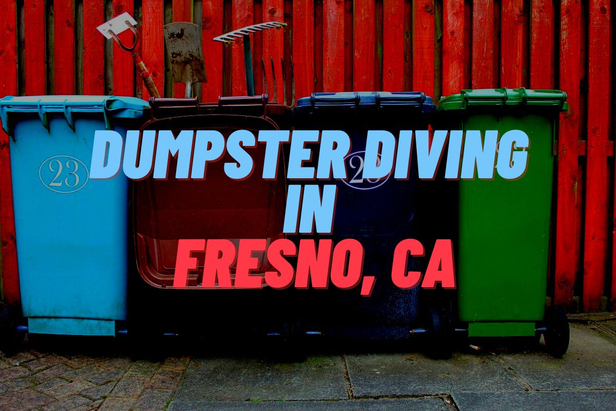 Dumpster Diving In Fresno, CA