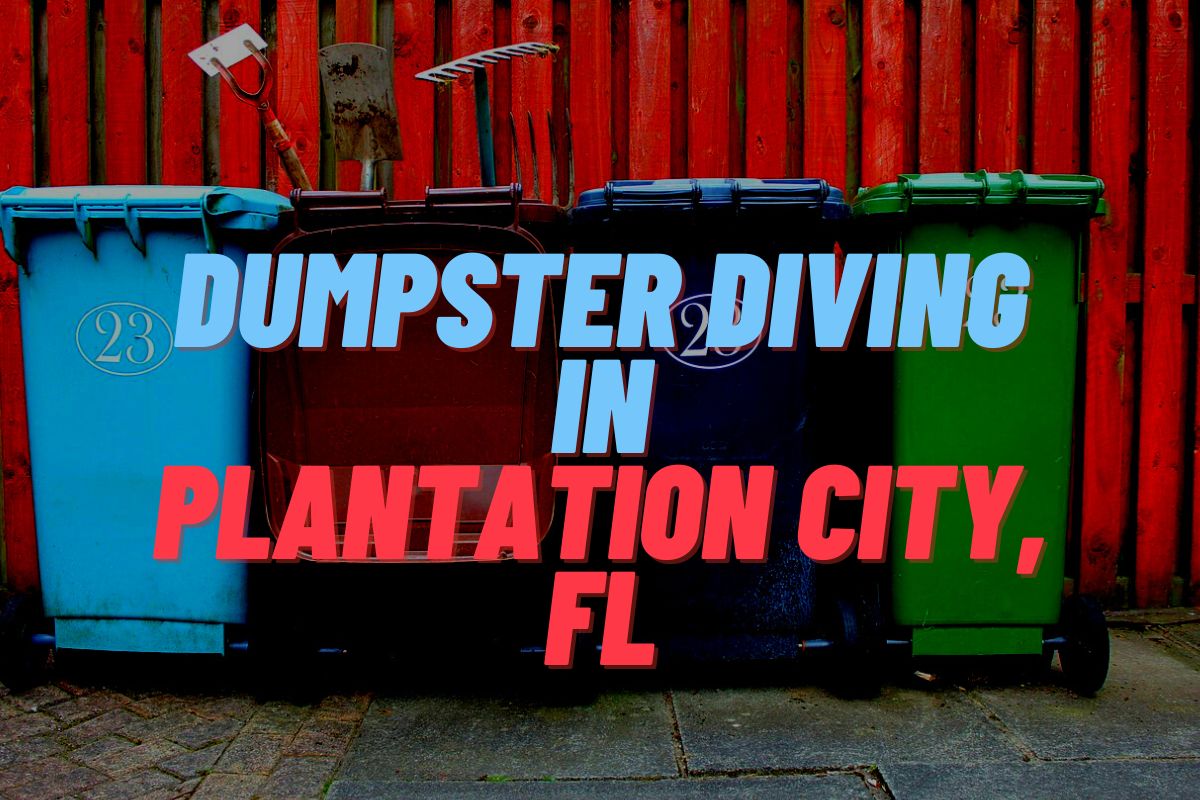 Dumpster Diving In Plantation City, FL