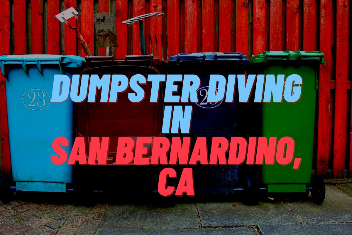 Dumpster Diving In San Bernardino, CA