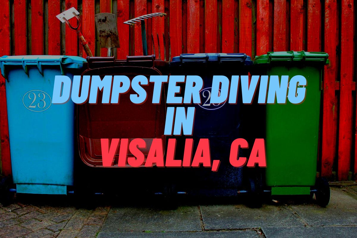 Dumpster Diving In Visalia, CA